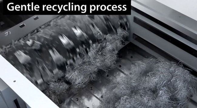 gentle recycling process